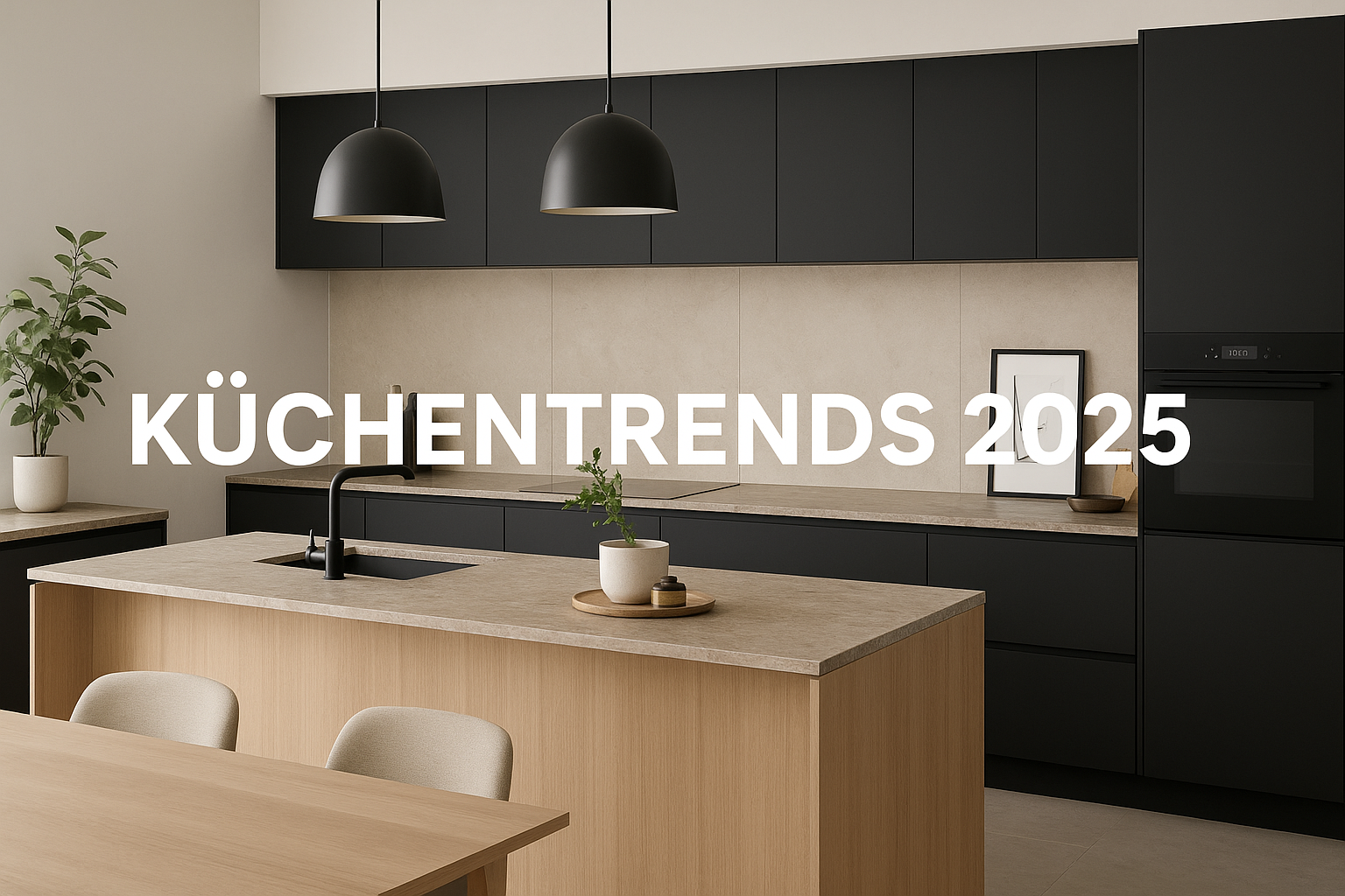 Küchentrends 2025: Moderne Ideen für Ihre Traumküche