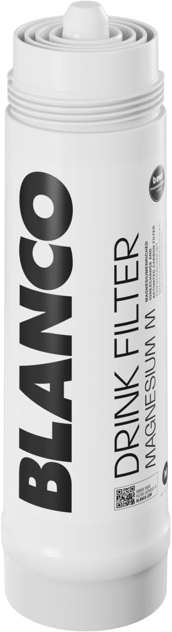 BLANCO Getränkefilter Soft Magnesium M | Weniger Kalk. Zusätzliches Magnesium. Mehr Geschmack Passend zu Drink.soda &CHOICE.all 520 Liter bei 12 °dTH