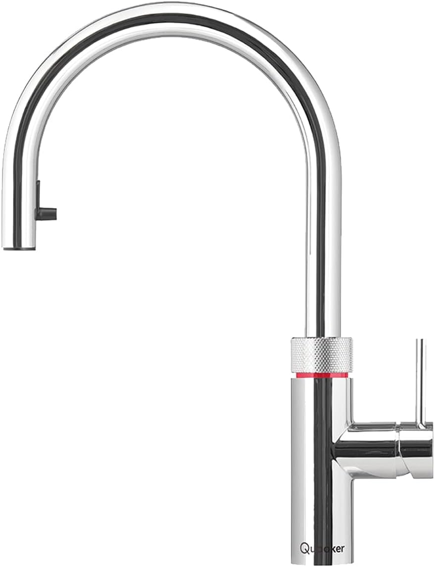 Quooker PRO3 & CUBE | Flex CHR (verchromt glänzend) inkl. Würfelfilter