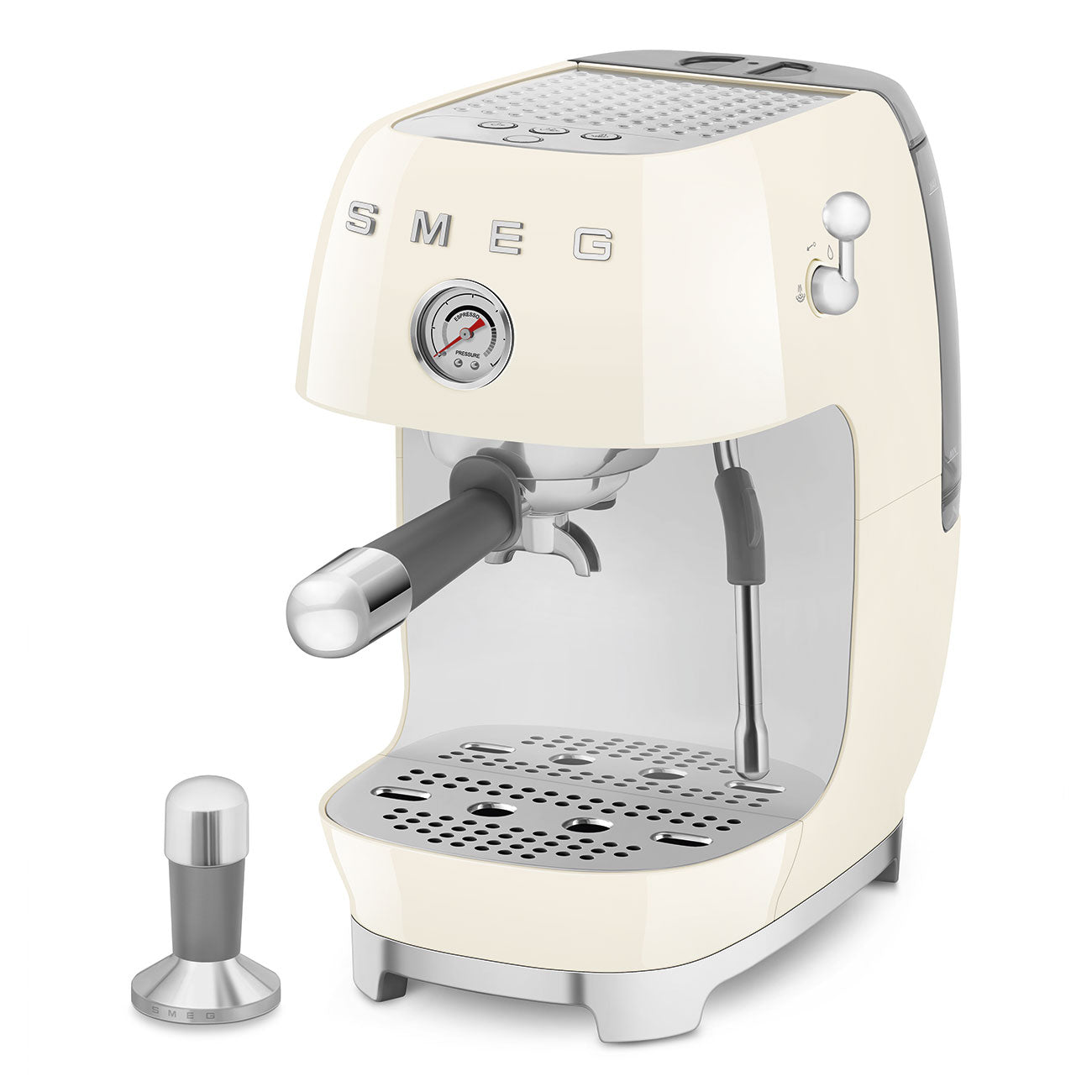 SMEG Siebträgermaschine Premium (Manuelle Espressomaschine) mit Cold Brew-Funktion