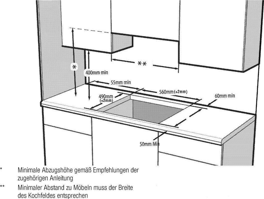 Beko HIC64100X Glaskeramik-Kochfeld