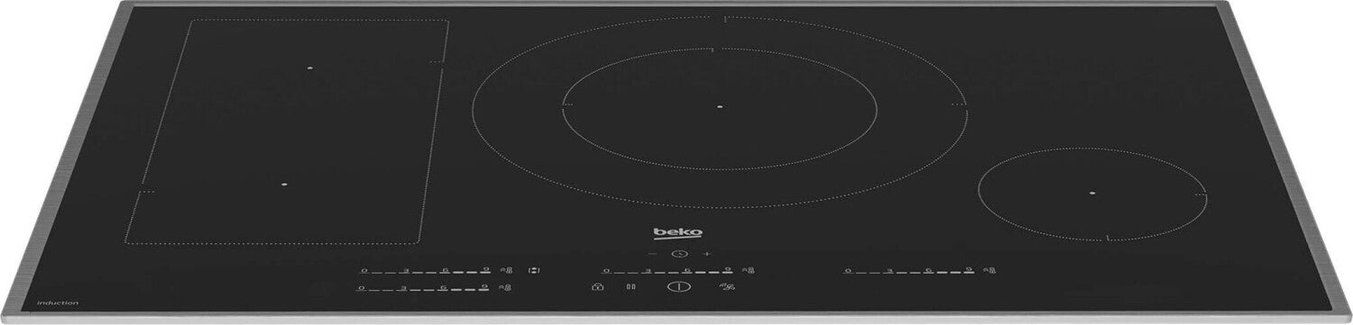 Beko HII84700UFTX Induktionskochfeld – 80 cm Power, Flexibilität & smarte Technik