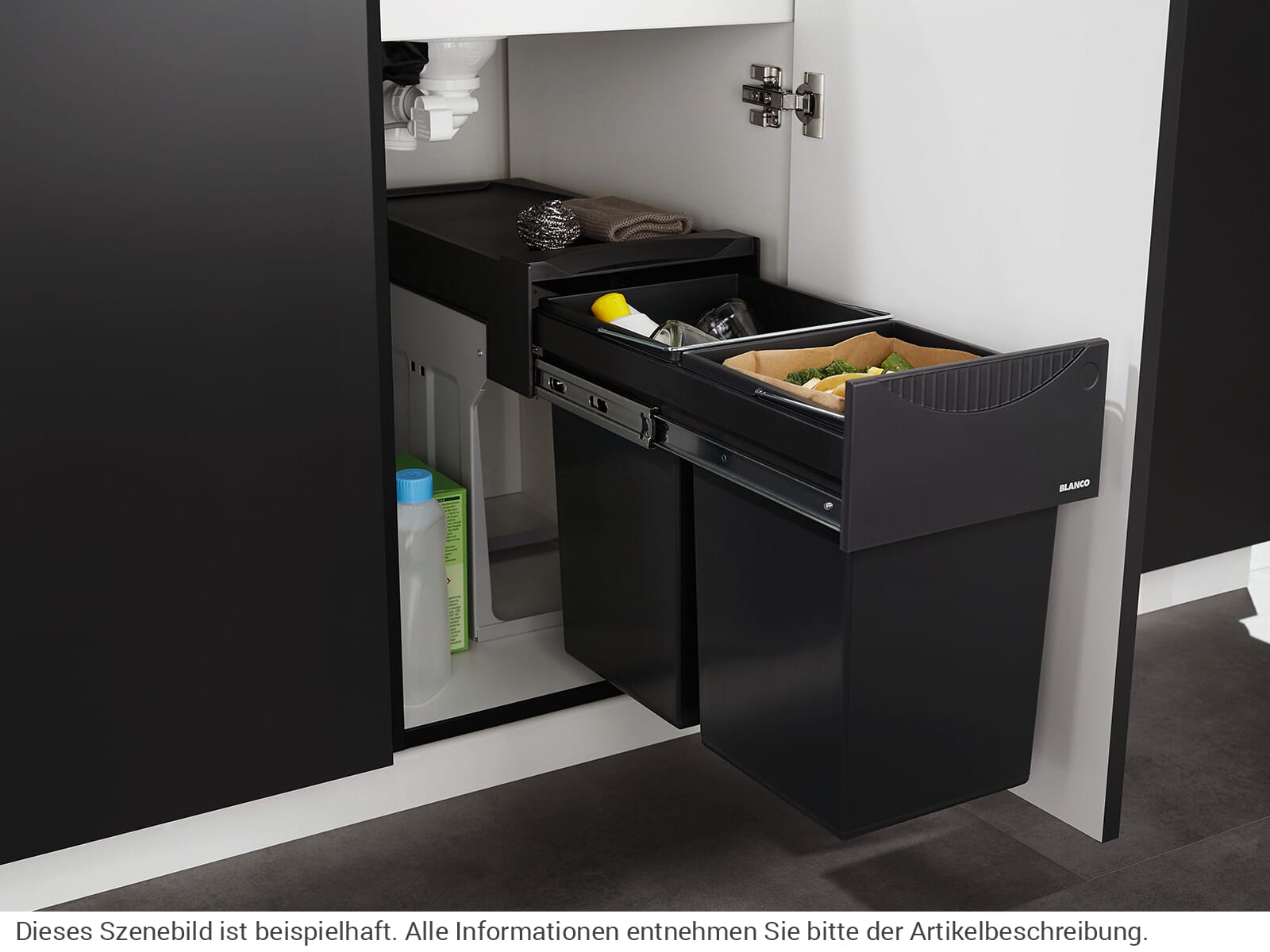 Blanco Botton II 30/2 - 526376 Einbau Abfallsammler