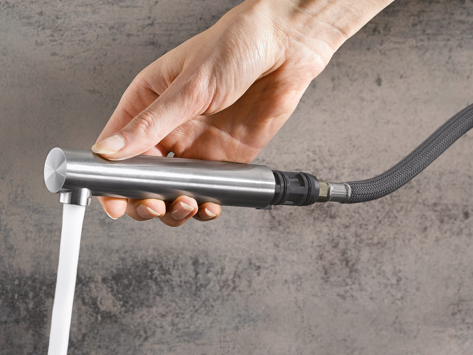 Blanco Lanora-SF 526180 Edelstahl Gebürstet Hochdruckarmatur