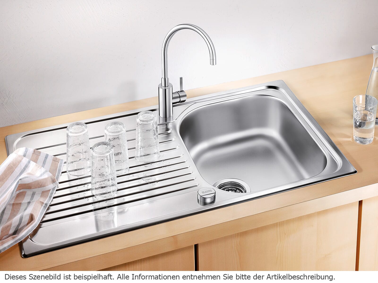 Blanco Tipo 45 S 526335 Edelstahlspüle Naturfinish-5 Jahre Garantie