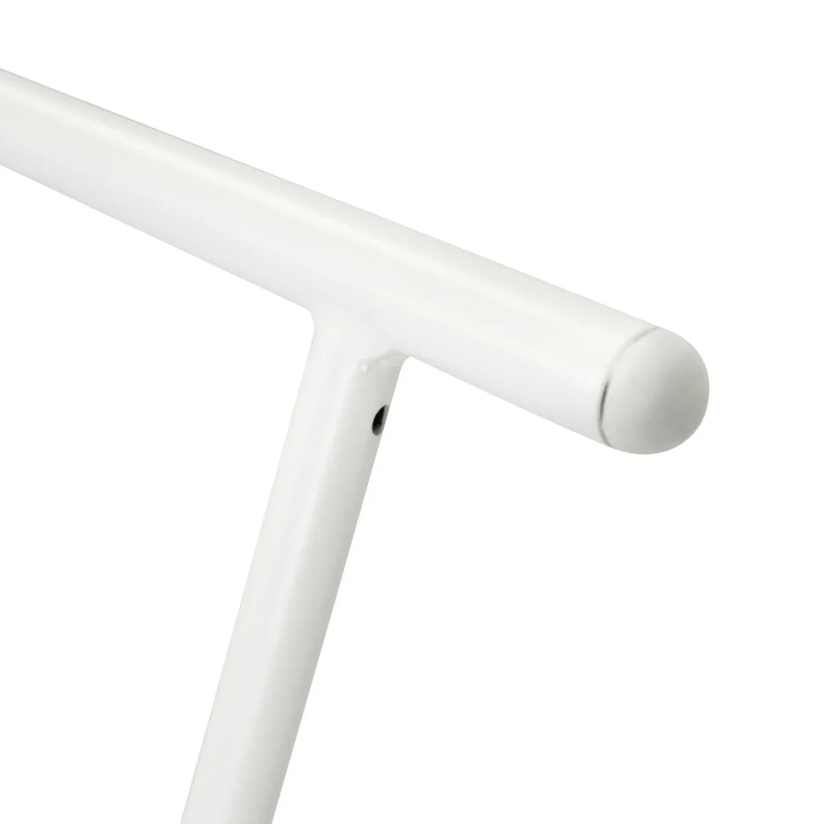 Furnhouse Milo Couchtisch Rund ø80 cm - Marmoroptik & Lamellenoptik Weiß