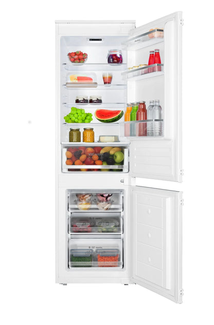 Amica EKGCS 387 921 Einbau-Kühl-Gefrierkombination 178 cm, Schlepptür, Inverter, 270 L, 35 dB – Energieeffizient &amp; Leise, Günstig