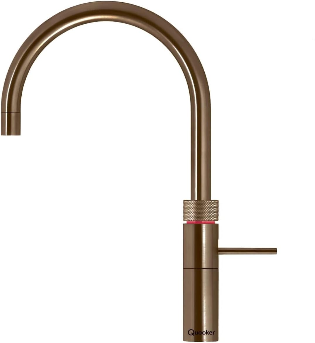 Quooker COMBI 2.2 E Fusion Round PTN – Messing Patina Armatur