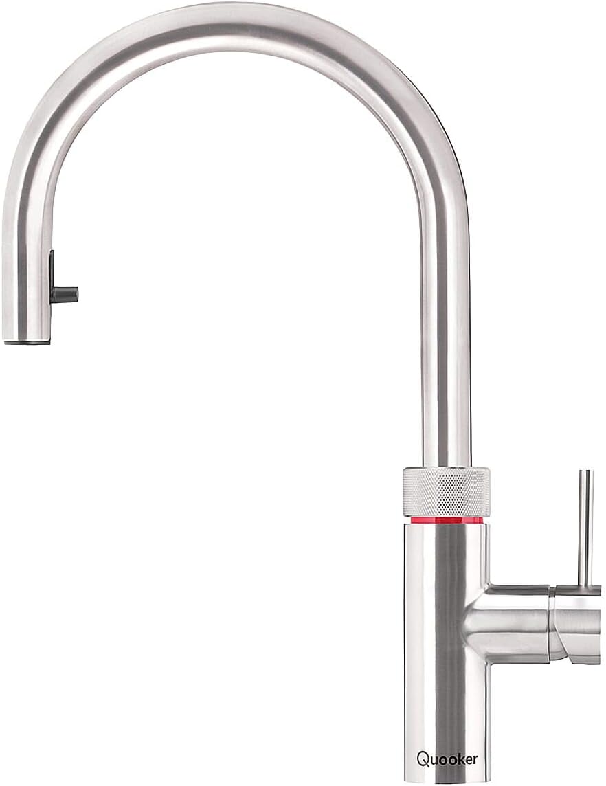 Quooker PRO3 &amp; CUBE | Flex RVS (Voll-Edelstahl) inkl. Würfelfilter