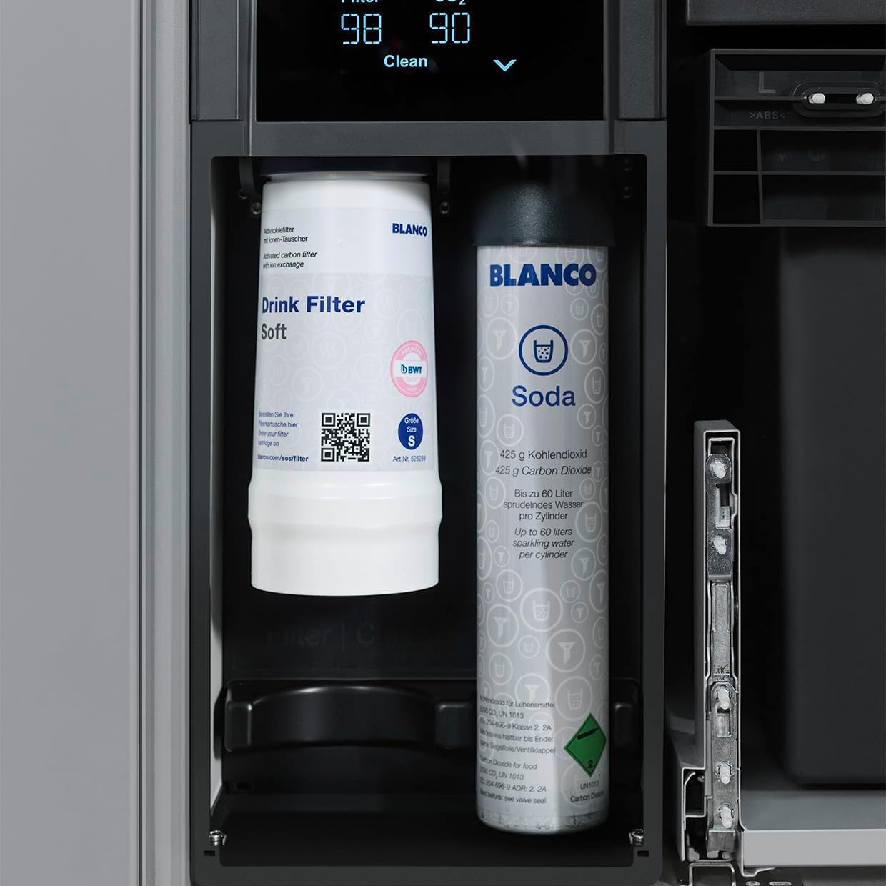 BLANCO Getränkefilter Soft Magnesium M | Weniger Kalk. Zusätzliches Magnesium. Mehr Geschmack Passend zu Drink.soda &amp;CHOICE.all 520 Liter bei 12 °dTH 