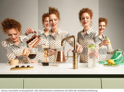 Quooker PRO3 &amp; CUBE | Fusion Square CHR (Verchromt glänzend) inkl. Würfelfilter