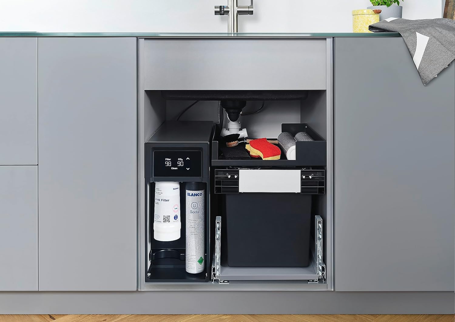 BLANCO Getränkefilter Soft Magnesium M | Weniger Kalk. Zusätzliches Magnesium. Mehr Geschmack Passend zu Drink.soda &amp;CHOICE.all 520 Liter bei 12 °dTH 