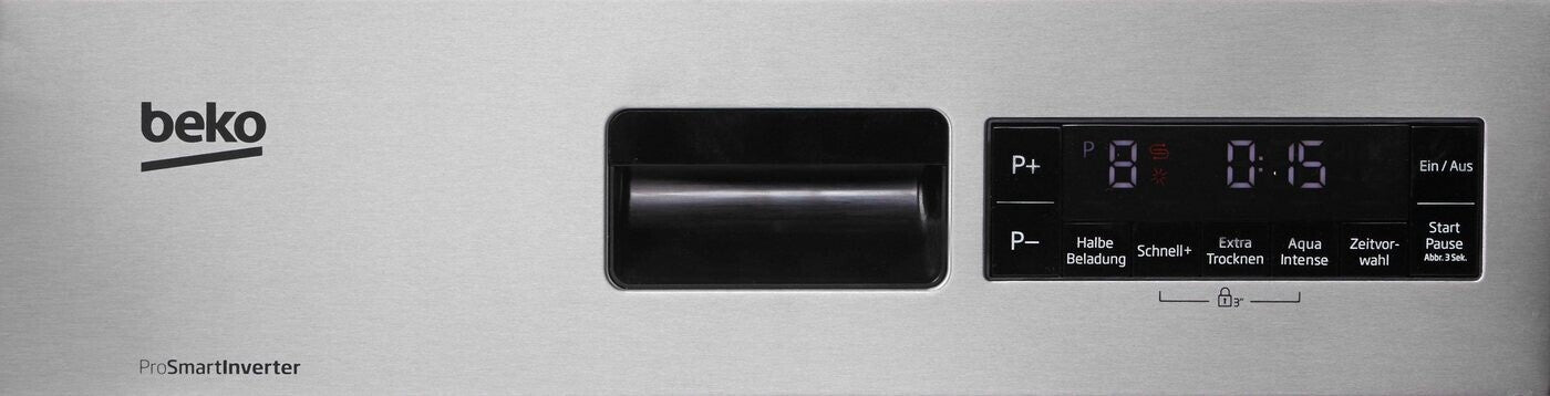 Beko DSS28021X Einbau-Geschirrspüler teilintegriert – 45 cm