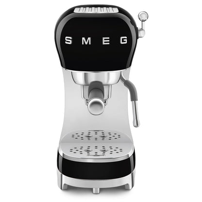 SMEG Siebträgermaschine (Espresso-Handkaffeemaschine) mit Dampfdüse 