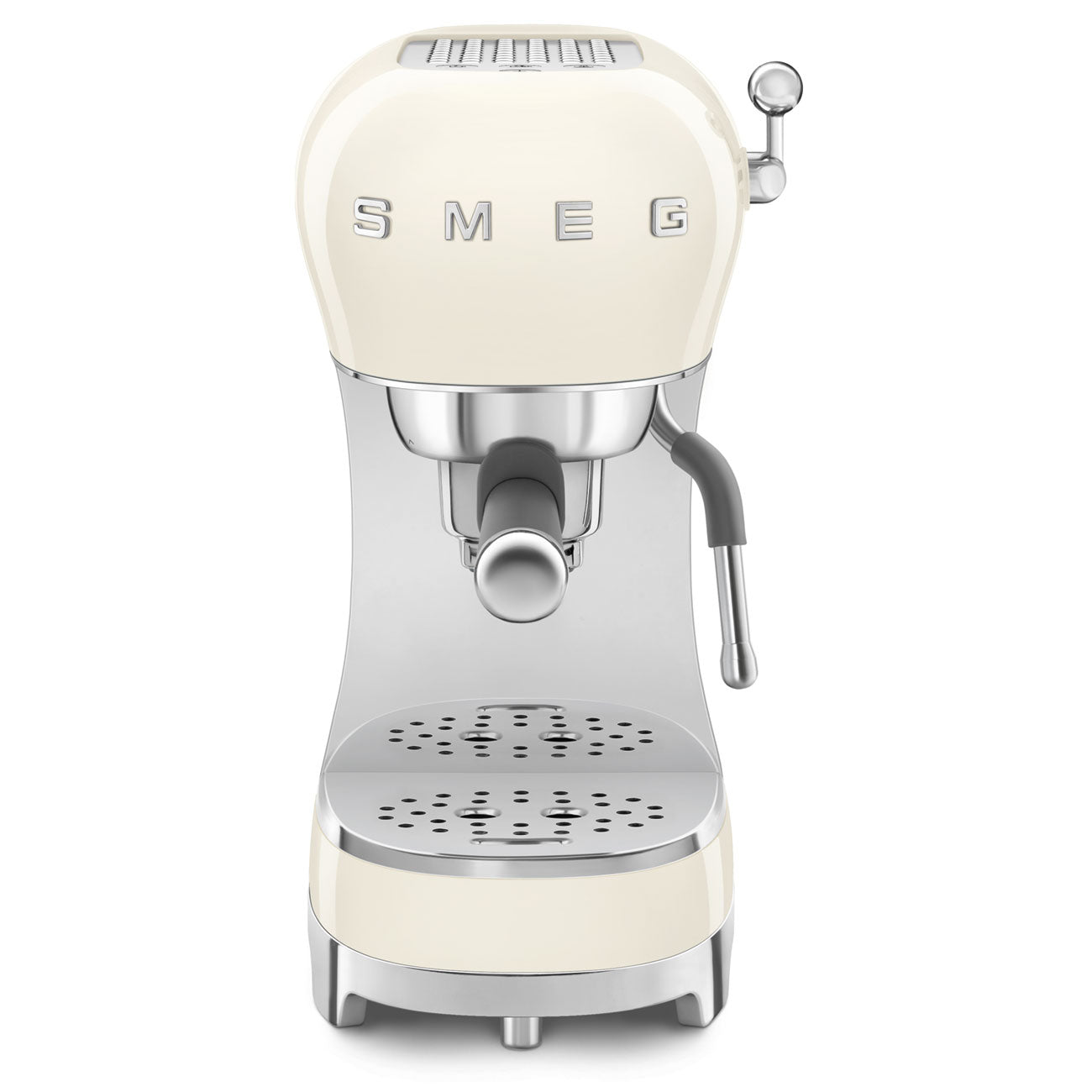 SMEG Siebträgermaschine (Espresso-Handkaffeemaschine) mit Dampfdüse 