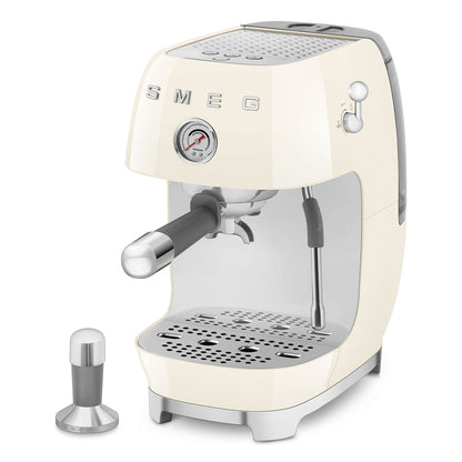 SMEG Siebträgermaschine Premium (Manuelle Espressomaschine) mit Cold Brew-Funktion