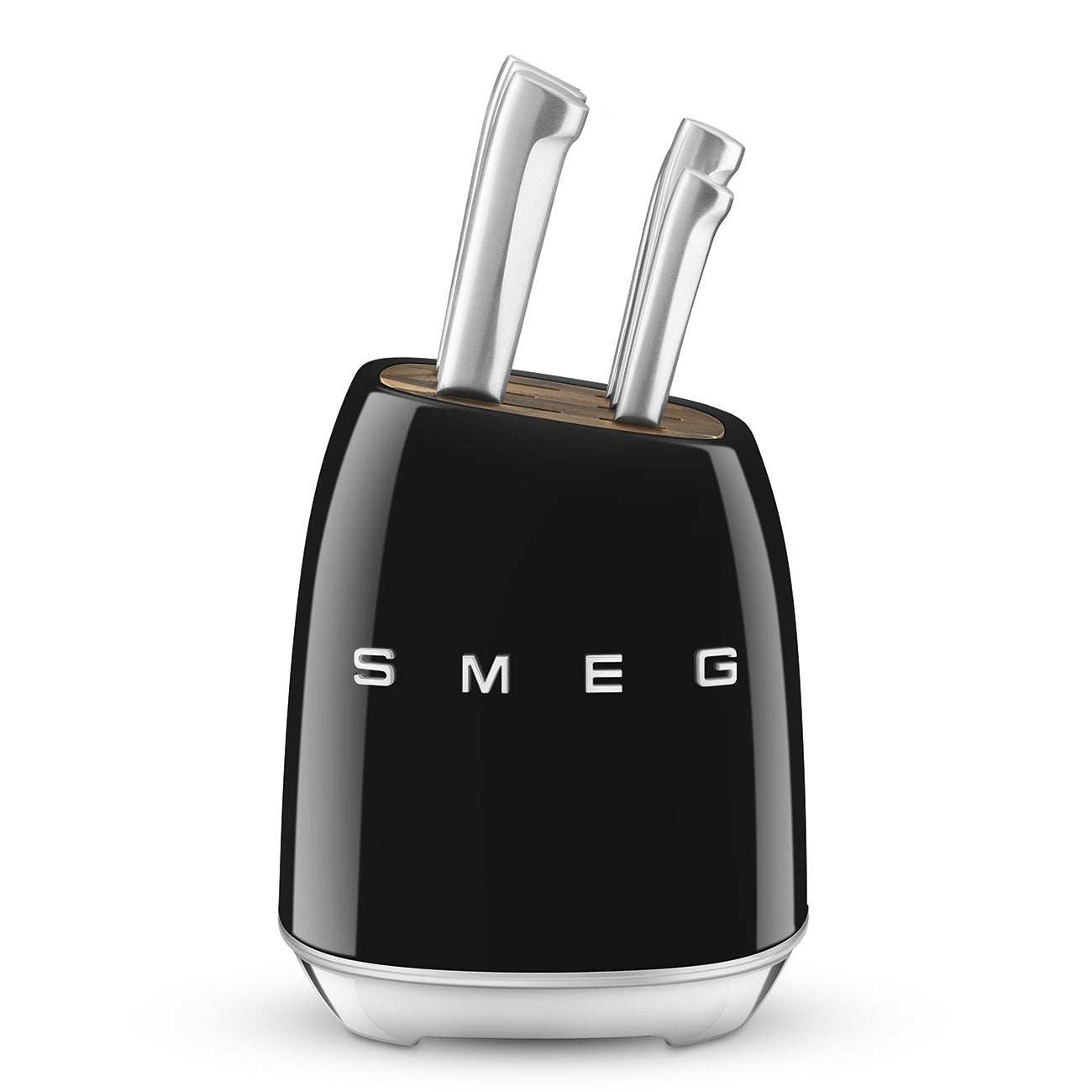 SMEG Messerblock-Set mit 6 Messern