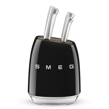 SMEG Messerblock-Set mit 6 Messern