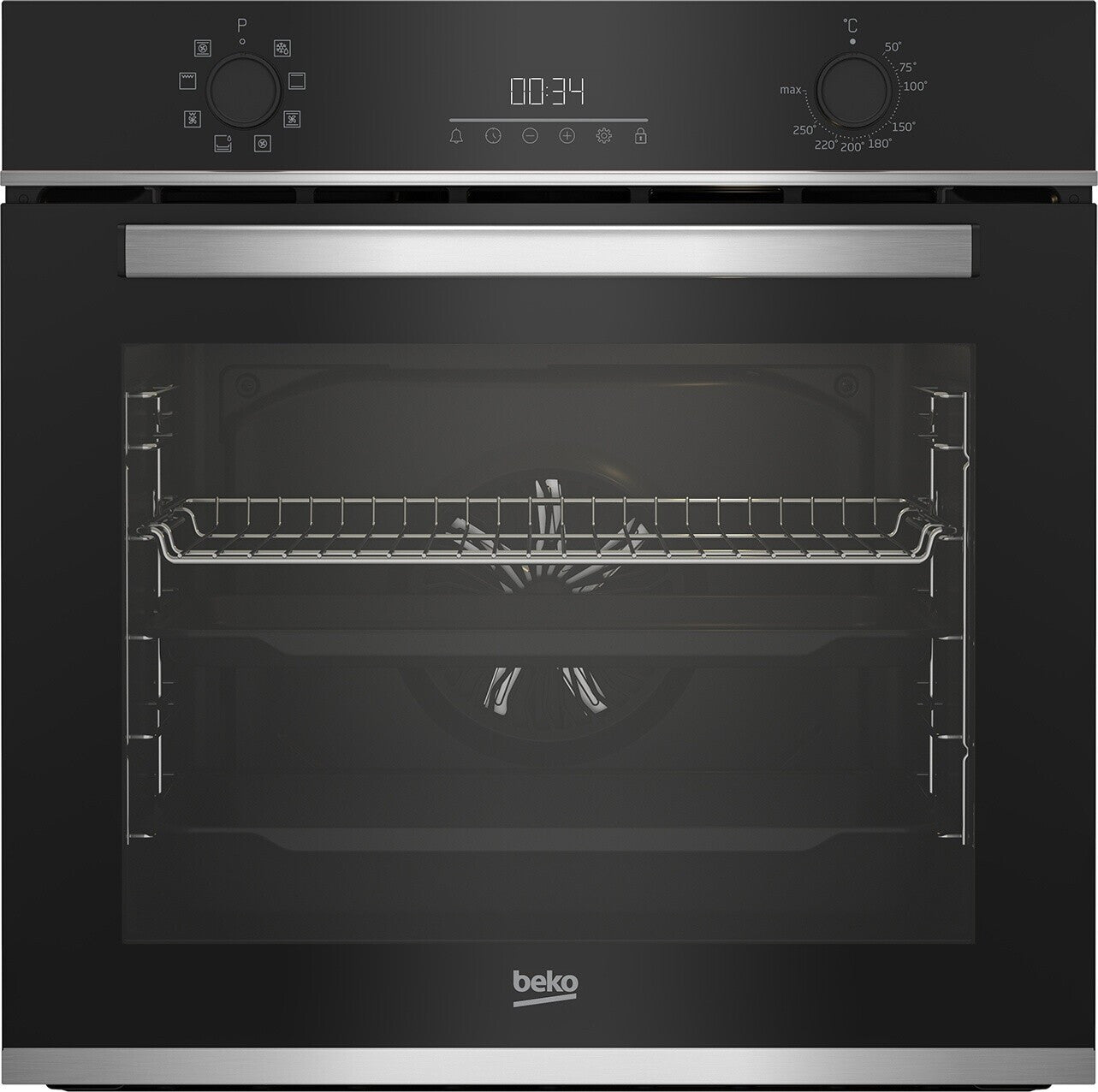 Beko BBIM13300X Beyond Einbau-Multifunktionsbackofen mit AeroPerfect – Präzises Garen &amp; einfache Reinigung