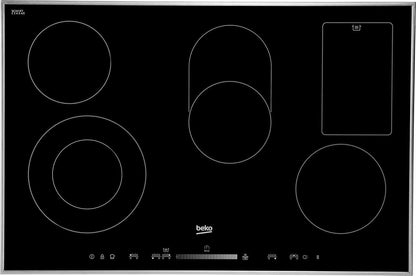 Beko HIC 85502 TX Glaskeramik-Kochfeld – 80 cm Breite, 5 Zonen