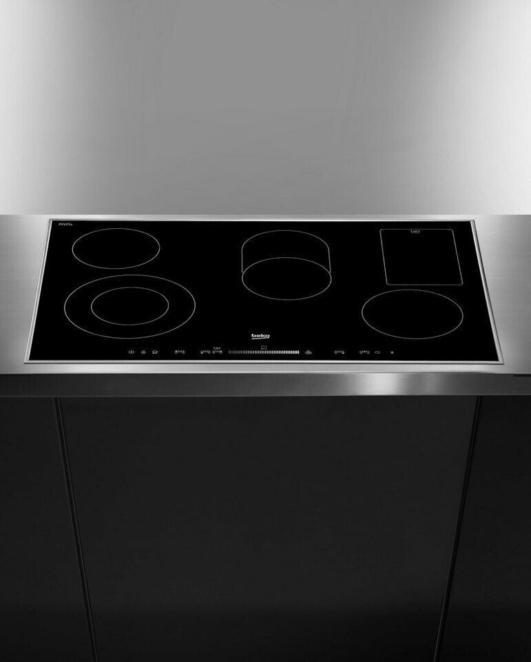Beko HIC 85502 TX Glaskeramik-Kochfeld – 80 cm Breite, 5 Zonen