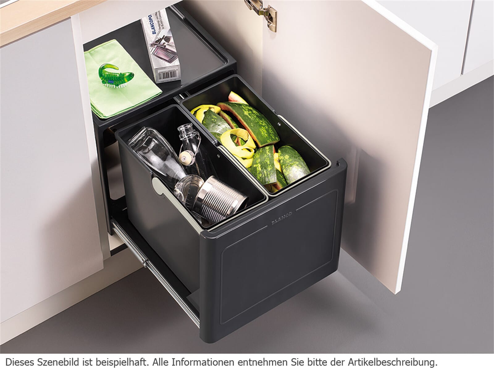 Blanco Botton Pro 45/2 Manuell Einbau Abfallsammler