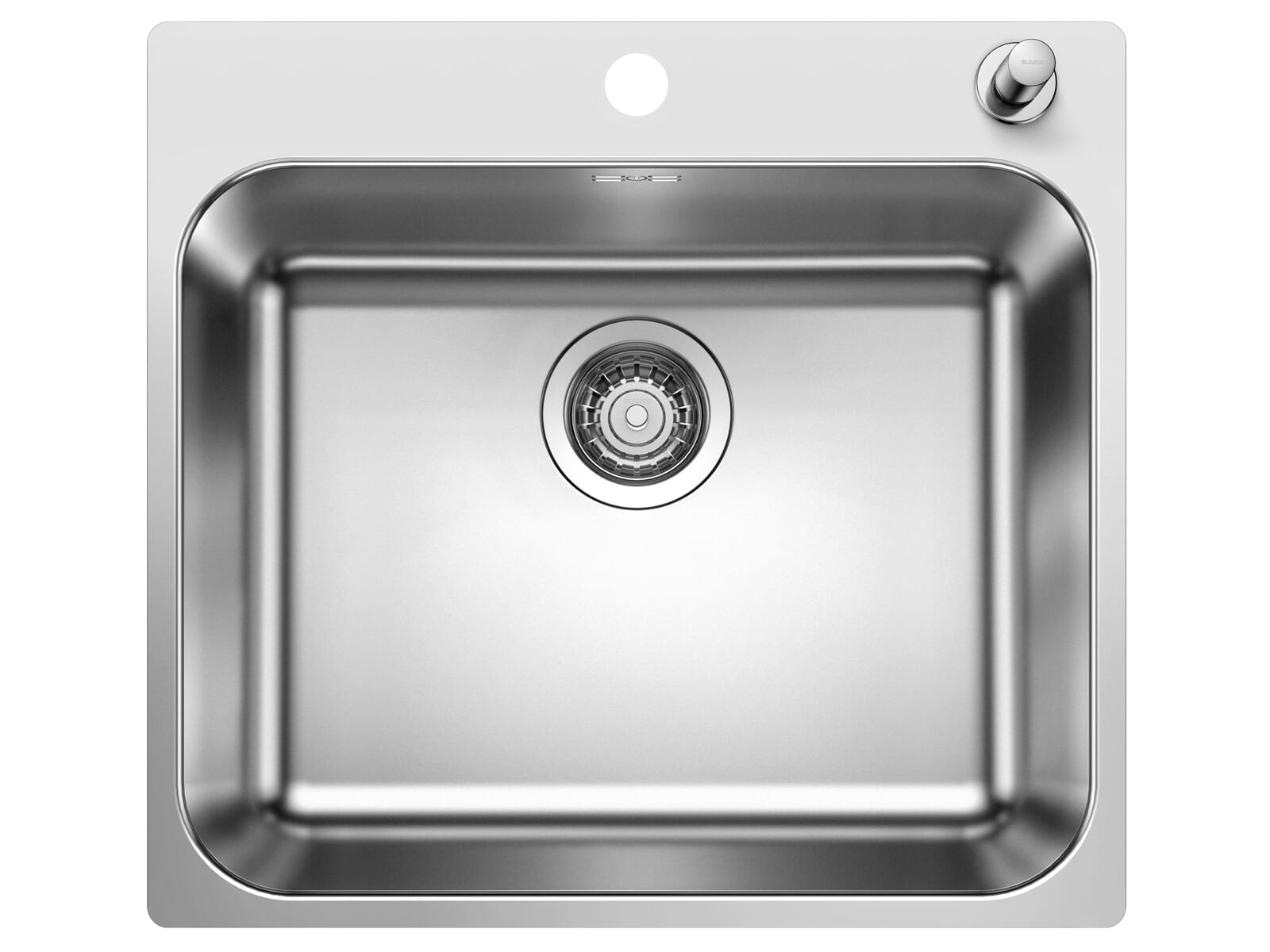 Blanco Supra 500-IF/A R12 Bürstfinish - 526355 Edelstahlspüle