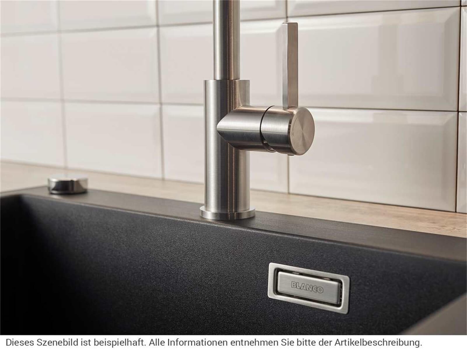 Blanco Jandora 526615 Edelstahl gebürstet Hochdruckarmatur