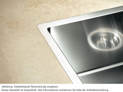 Blanco Lantos 45 S-IF Compact Edelstahlspüle Bürstfinish- Inklusive 5 Jahre Garantie