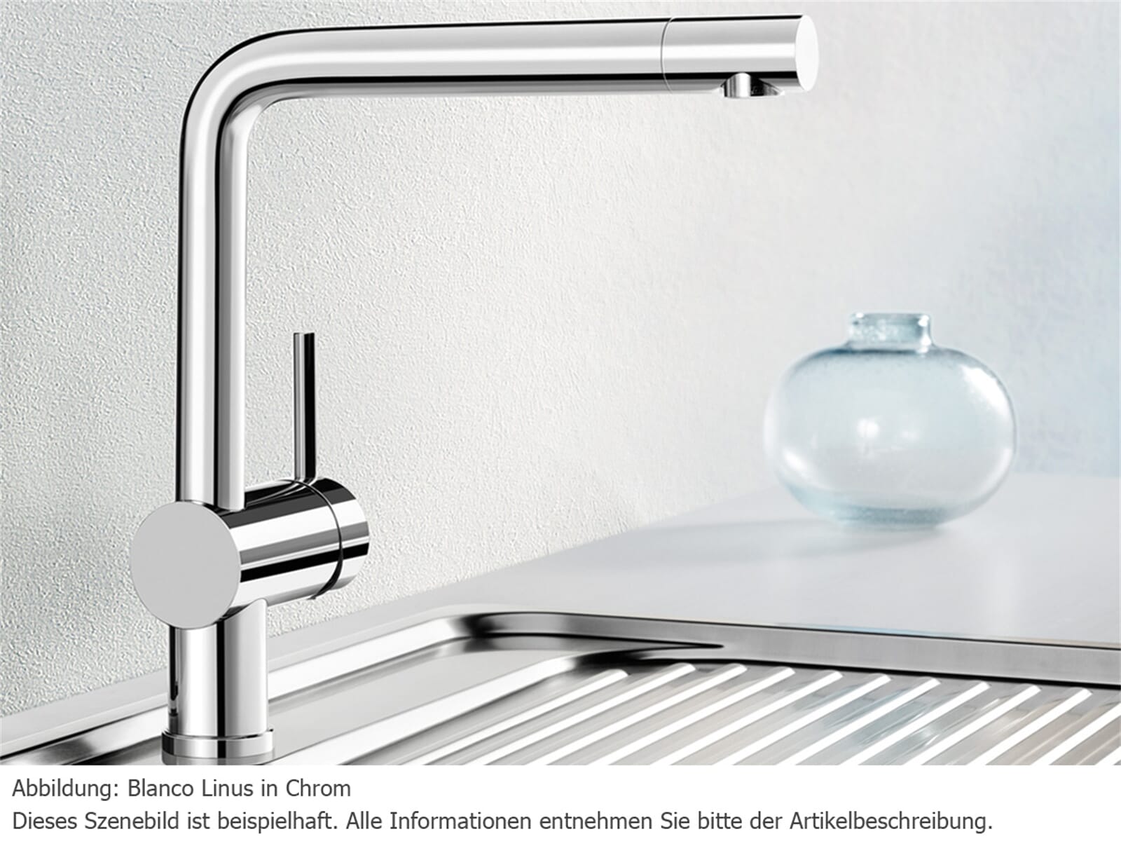 Blanco Linus Chrom 514020 Niederdruckarmatur