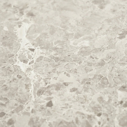 Furnhouse Easy Couchtisch Rund ø60 cm - Marmoroptik & Lamellenoptik Grau