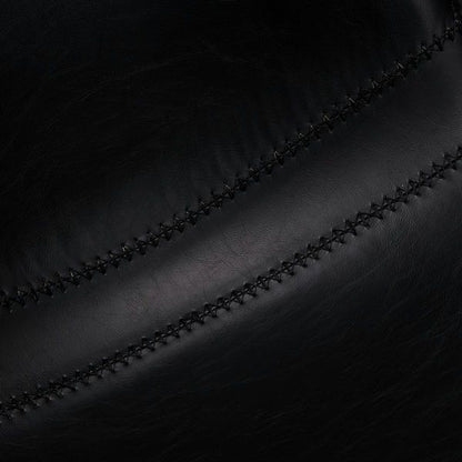 Furnhouse Isabel Barhocker 2er Set - Kunstleder Schwarz