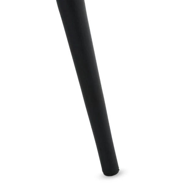 Furnhouse Maria Esszimmerstühle mit Armlehne 2er Set - Kunstleder Schwarz