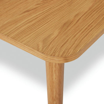 Furnhouse Nyborg Couchtisch Quadratisch 70x70 cm - Wildeiche Natur