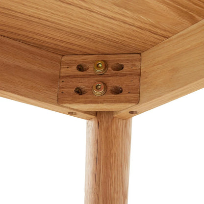 Furnhouse Nyborg Couchtisch Quadratisch 70x70 cm - Wildeiche Natur