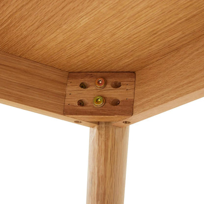 Furnhouse Nyborg Couchtisch Quadratisch 90x90 cm - Wildeiche Natur