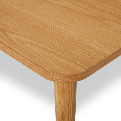 Furnhouse Nyborg Couchtisch Quadratisch 90x90 cm - Wildeiche Natur