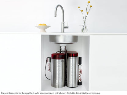 Quooker PRO3 &amp; CUBE | Flex CHR (verchromt glänzend) inkl. Würfelfilter