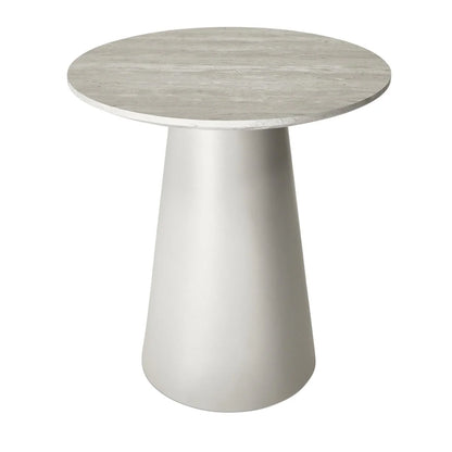 Furnhouse Tango Couchtisch Rund ø45 cm - Travertine-Optik Grau