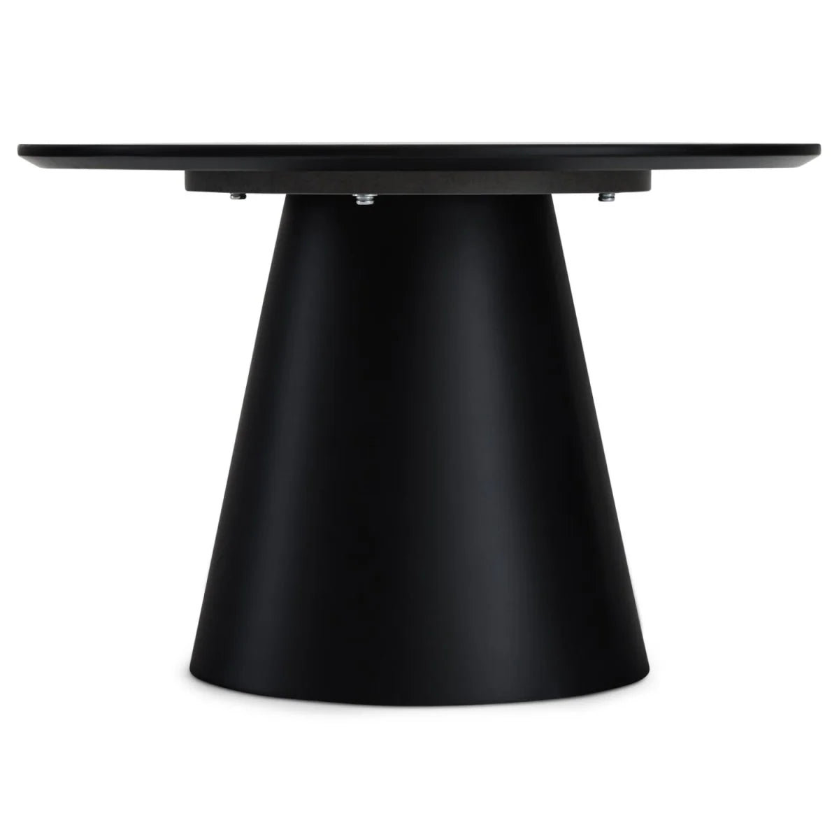 Furnhouse Tango Couchtisch Rund ø60 cm - Marmoroptik Dunkelgrau