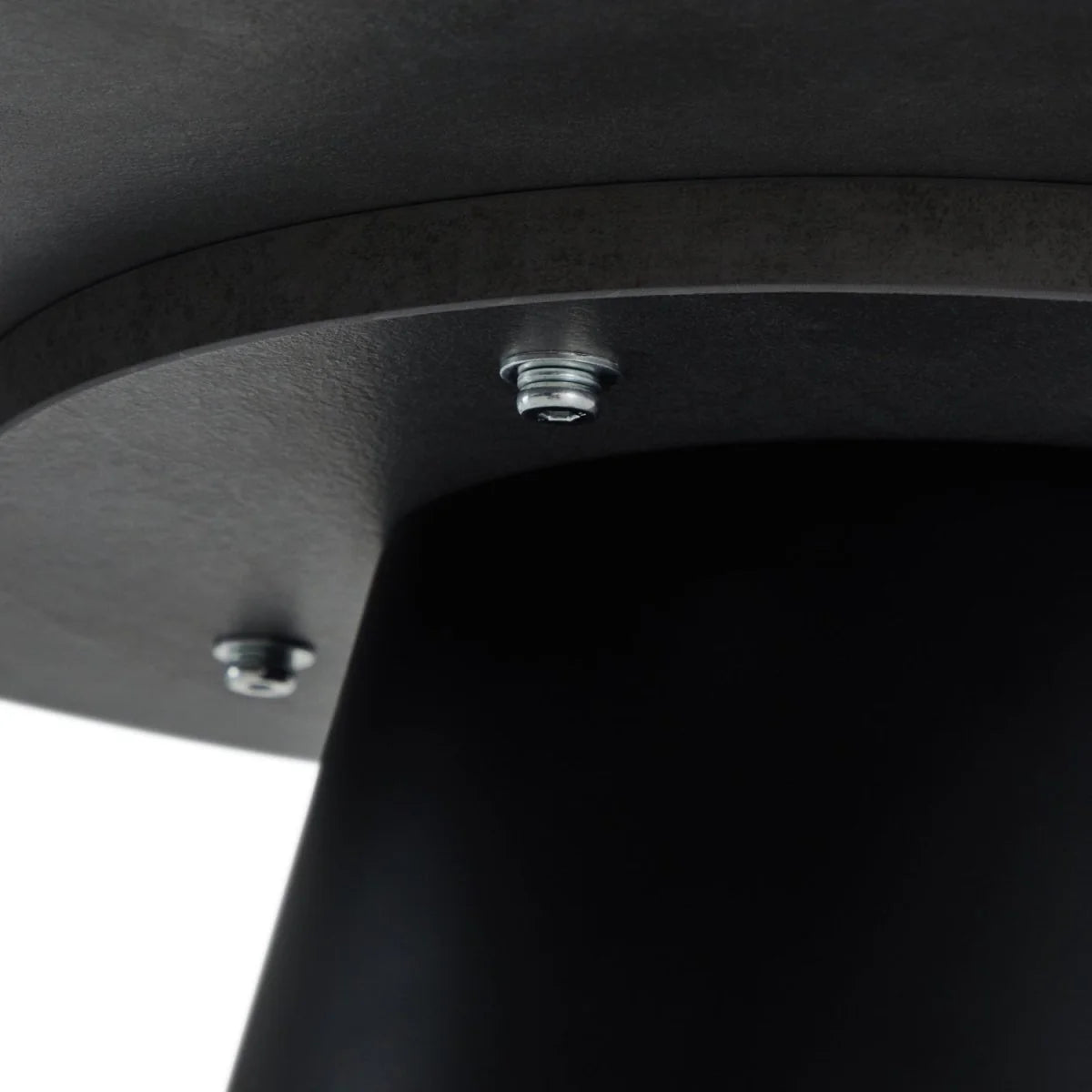 Furnhouse Tango Couchtisch Rund ø60 cm - Marmoroptik Dunkelgrau