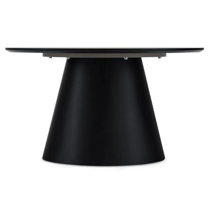 Furnhouse Tango Couchtisch Rund ø80 cm - Marmoroptik Hellgrau