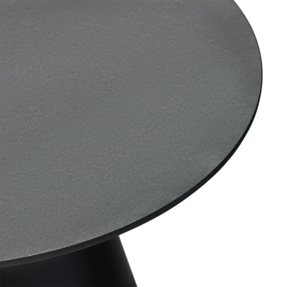 Furnhouse Tango Couchtisch Rund ø80 cm - Marmoroptik Dunkelgrau