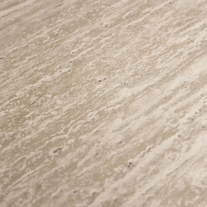 Furnhouse Tango Couchtisch Rund ø80 cm - Travertine-Optik Beige