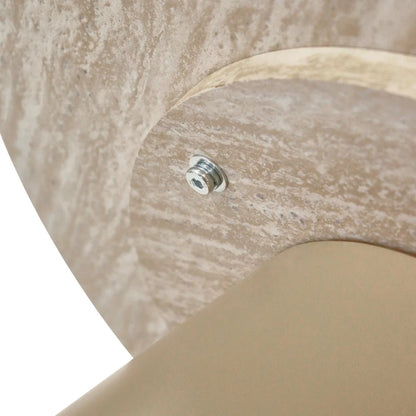 Furnhouse Tango Couchtisch Rund ø80 cm - Travertine-Optik Beige